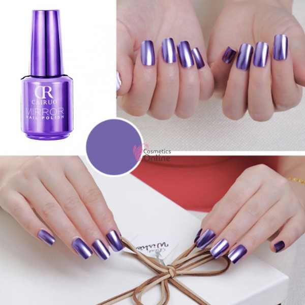 Lac de unghii Metalizat Cairuo de 18 ml Cod 02 - Purple